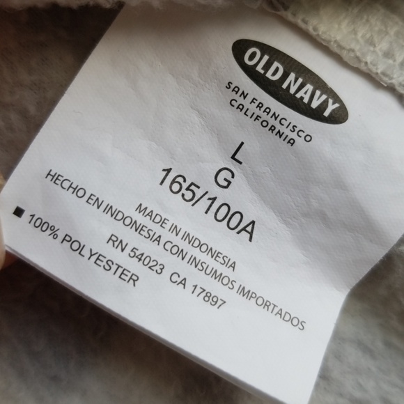 Old Navy Large Cheetah Print Fleece Pullover EUC - Picture 4 of 5